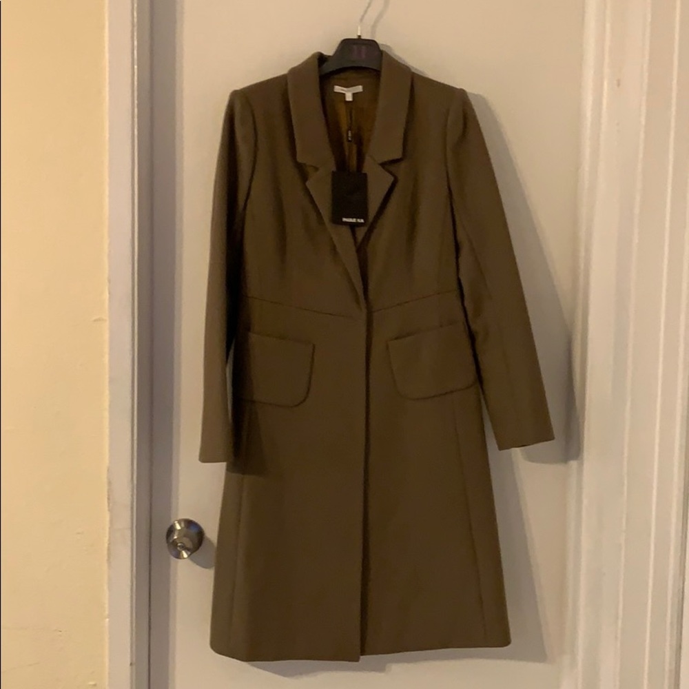 Paule Ka 1 Button Long Coat